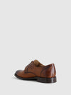 Sapatos com Atacadores em Cognac